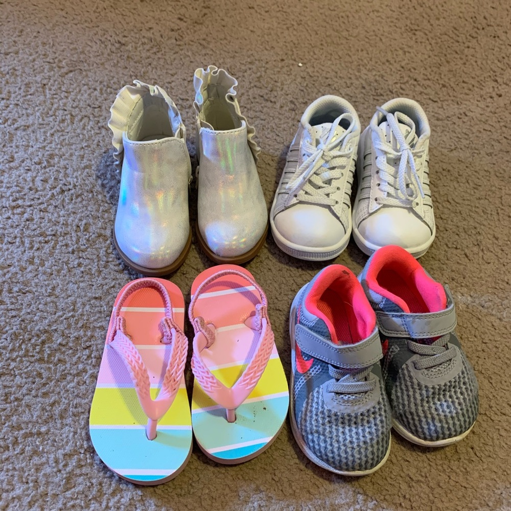Lot of Little Toddler Girl’s Shoes